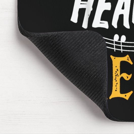 I Play Heavy Metal Saxophone Saxophonist  Mousepad (Ecke)