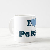 I Pokerlove Kaffeetasse (Vorderseite Links)