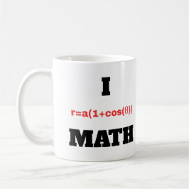 I Polargleichung (Herz) Math Kaffeetasse