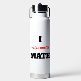 I Polargleichung (Herz) Math Trinkflasche