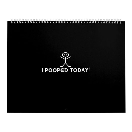 i pooped today kalender (Titelbild)