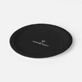 i pooped today pappteller (Schrägansicht)