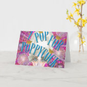 I POP 4 POPPYCOCK KARTE (Gelbe Blume)