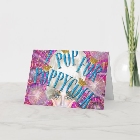 I POP 4 POPPYCOCK KARTE (Vorderseite)