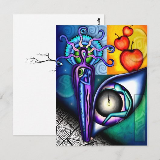 I POSTKARTE (Vorne/Hinten)