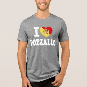 I ❤️ Pozzallo T - Shirt Tri-Blend Shirt