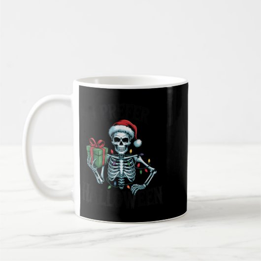 I Prefer Halloween Christmas Lights Women Men Kids Kaffeetasse (Links)