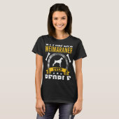 I Prefer Weimaraner Over People Dog T-Shirt (Vorne ganz)
