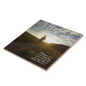 I press Toward the Goal Philippians 3:14 Scripture Fliese (Seite)