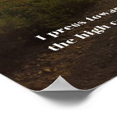 I press Toward the Goal Philippians 3:14 Scripture Poster (Ecke)