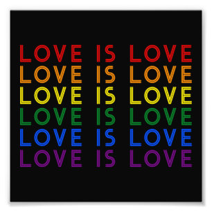 I Promise To Teach Love - Diversity, Equality and  Fotodruck