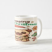 I Pugging Love Christmas: A Christmas Classic Kaffeetasse (VorderseiteRechts)