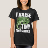 I pull up little dinosaurs  funny chameleon T-Shirt (Vorderseite)