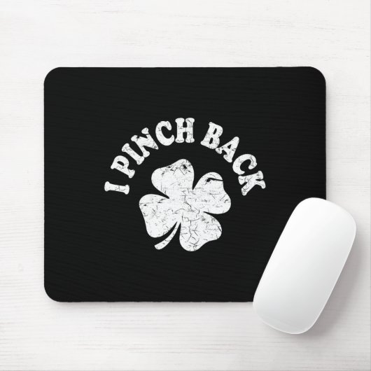 I Punch Ck Funny St Patrick's Day I Pinch Ck 1 Mousepad (Mit Mouse)