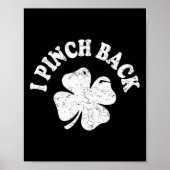 I Punch Ck Funny St Patrick's Day I Pinch Ck 1 Poster (Vorne)