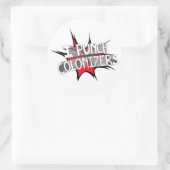 I PUNCH COLONIZERS RUNDER AUFKLEBER (Tasche)