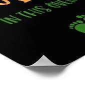 I Put A Cookie In That Oven Couples Christmas Preg Poster (Ecke)