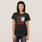 I Put Out For Santa Claus Cookie Milk Christmas T-Shirt (Vorne ganz)