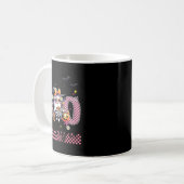 I Put The Boo In Boujee Cute Ghost Leopard Boujie Kaffeetasse (Vorderseite Links)