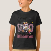 I Put The Boo In Boujee Cute Ghost Leopard Boujie T-Shirt (Vorderseite)