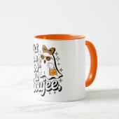 I Put the Boo in Boujee Halloween Tasse (VorderseiteRechts)