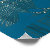 I Put The Fun In Funeral Crow Humor Quote  Poster (Ecke)