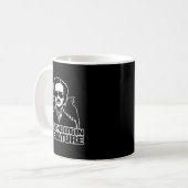 I Put The Lit In Literature Funny Edgar Allan E  Kaffeetasse (Vorderseite Links)