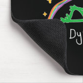 I Put The Y In Dyslexia Funny Cute Frog Mousepad (Ecke)