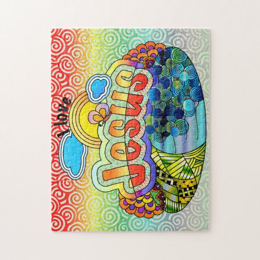 I Puzzle Liebe-Jesuss (Vertikal)