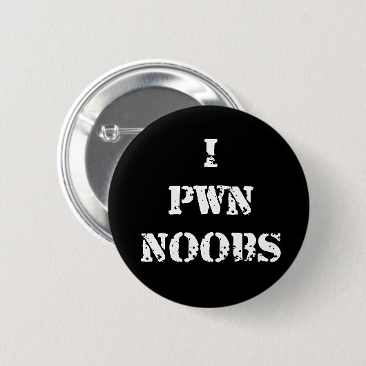 I Pwn Noobs Button (Vorne & Hinten)