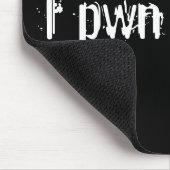 I pwn Noobs! Mausunterlage Mousepad (Ecke)