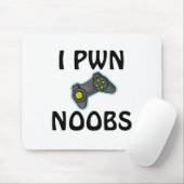 I PWN NOOBS MOUSEPAD (Mit Mouse)