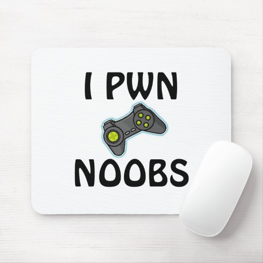 I PWN NOOBS MOUSEPAD (Mit Mouse)