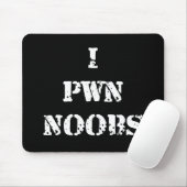 I Pwn Noobs Mousepad (Mit Mouse)