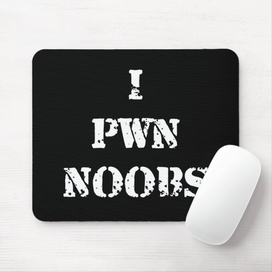 I Pwn Noobs Mousepad (Mit Mouse)