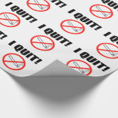 I QUIT.png Geschenkpapier (Ecke)