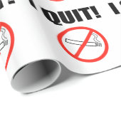 I QUIT.png Geschenkpapier (Rolleneckpunkt)