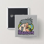 I.R. Baboon Character Abzeichen Button (Vorne & Hinten)