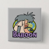 I.R. Baboon Character Abzeichen Button (Vorderseite)