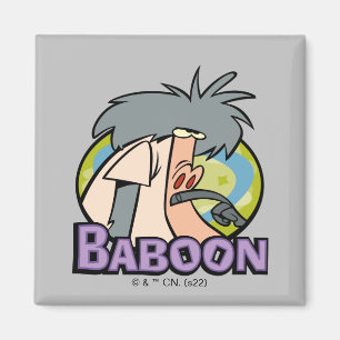 I.R. Baboon Character Abzeichen Magnet