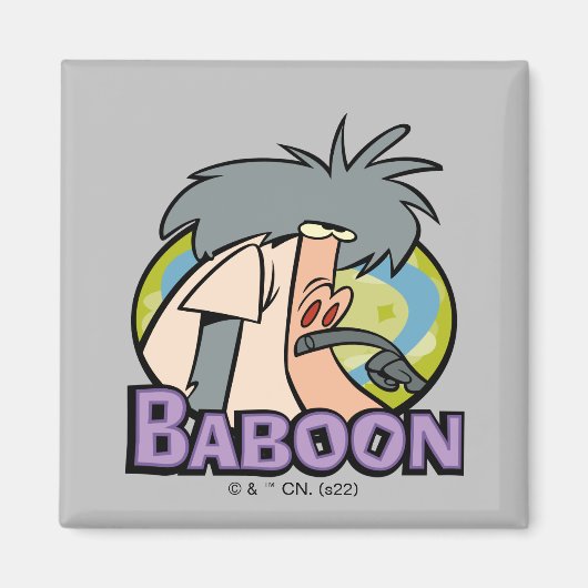 I.R. Baboon Character Abzeichen Magnet (Vorne)