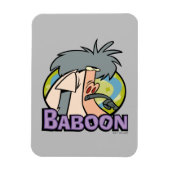 I.R. Baboon Character Abzeichen Magnet (Vertikal)