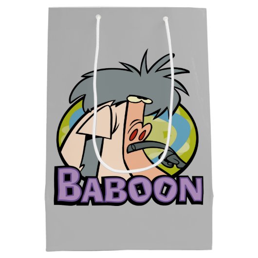I.R. Baboon Character Abzeichen Mittlere Geschenktüte (Rückseite)