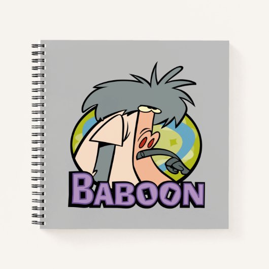 I.R. Baboon Character Abzeichen Notizblock (Vorderseite)