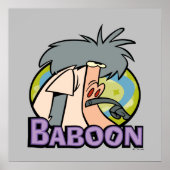I.R. Baboon Character Abzeichen Poster (Vorne)