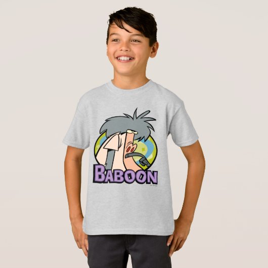 I.R. Baboon Character Abzeichen T-Shirt (Vorne ganz)