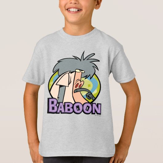I.R. Baboon Character Abzeichen T-Shirt (Vorderseite)