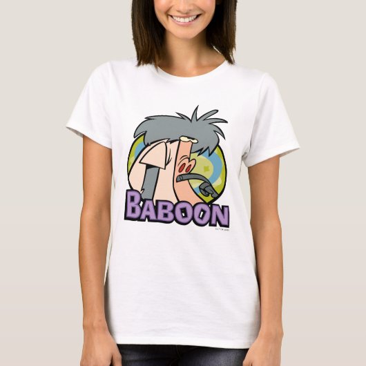 I.R. Baboon Character Abzeichen T-Shirt (Vorderseite)