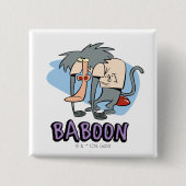 I.R. Baboon Character Graphic Button (Vorderseite)