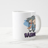 I.R. Baboon Character Graphic Jumbo-Tasse (Vorderseite Rechts)